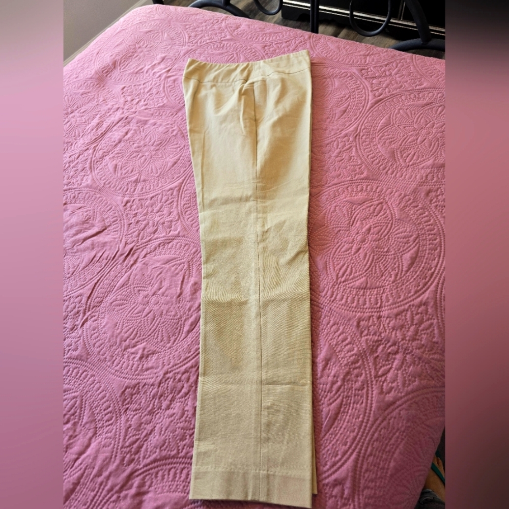 White Straight-Leg Pants